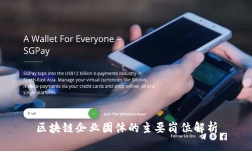 区块链企业团体的主要岗位解析